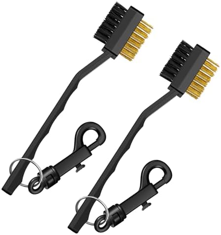 Bremorou 2 Pack Golf Club Cleaning Brush by Bremorou