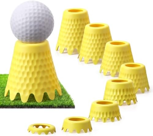Plastic Golf Simulator Tees, 1/4 to 2 Inch by Unknown