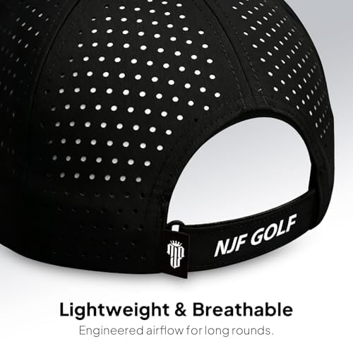 NJF Golf Performance Hats for Men - Image 4