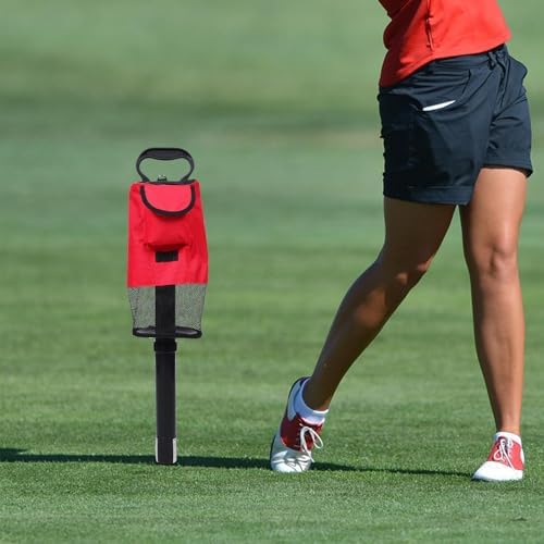 Golf Ball Collector Tube with Mesh Bag, No Bending Pickup Tool - Image 5