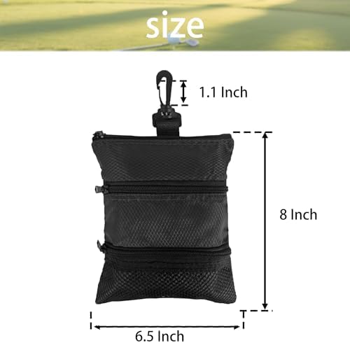 Portable Golf Ball Storage Bag, Suitable - Image 3