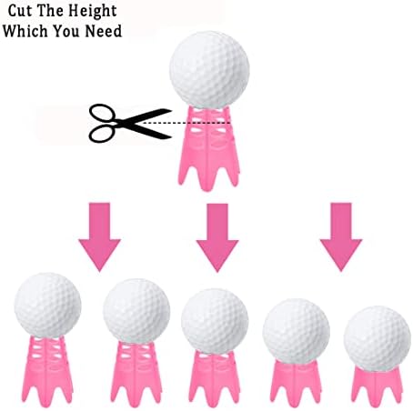 Plastic Golf Simulator Tees for Indoor Outdoor Practice Training, Golf Mat Tees - Image 4