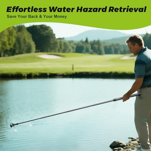 9FT Carbon Fiber Telescopic Golf Ball Retriever, Ultra Lightweight - Image 6