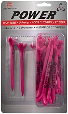 Zero Friction Power 3 Prong Golf Tees by ZeroFriction