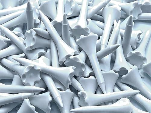 TRUESTRIKE Premium USA Golf Tees – 3¼" or 2¾" Durable Plastic Performance Tees by TRUESTRIKE