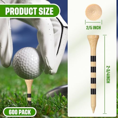 Mudder Golf Tees Bulk Wood - Image 2
