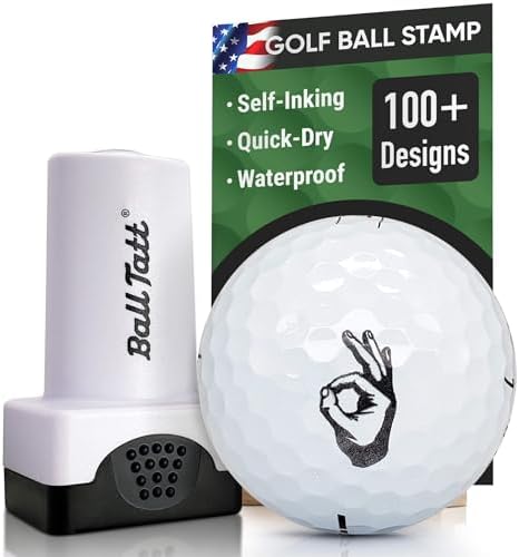 Golf Ball Stamp by BallTatt