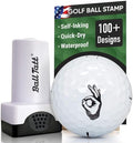 Golf Ball Stamp by BallTatt