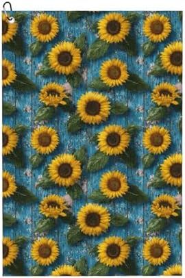 Sunflower Golf Towel Microfiber by Unknown