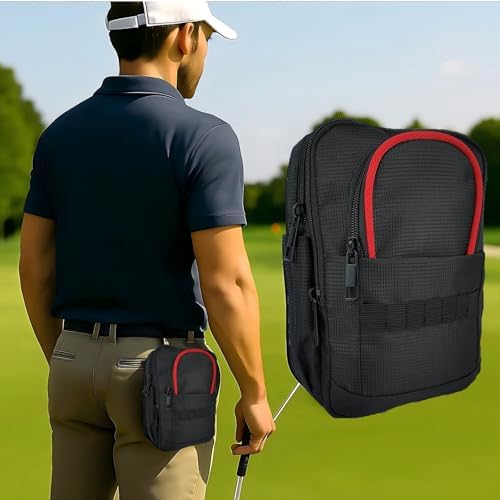 Golf Valuables Pouch & Golf Ball Carrier Bag, Men & Women - Image 4