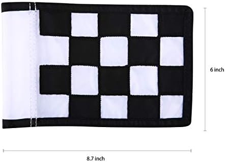 Golf Flag, Solid Nylon and Checkered Training Flags - Image 2