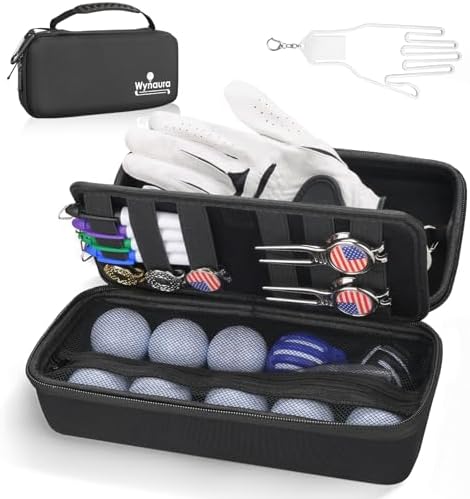 Golf Glove Case with Removable Shaper by Wynaura