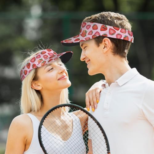 Sports Sun Visor Hats Adjustable Men Women Lightweight Packable Cooling Empty - Image 6