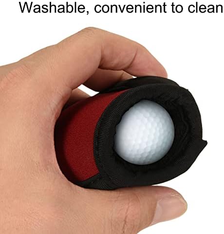 MECCANIXITY Golf Ball Cleaner Portable Pouch Pocket Washer Bag - Image 5