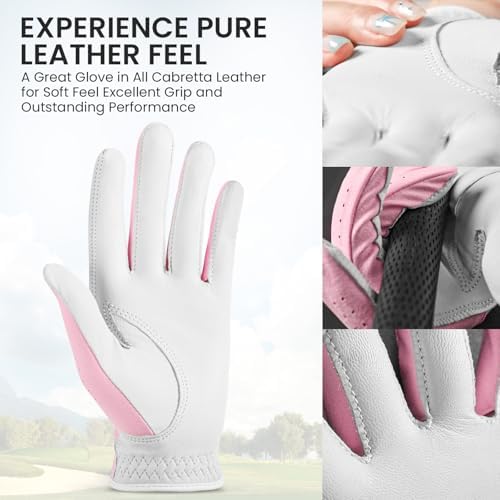 FINGER TEN Womens Golf Glove - Image 3
