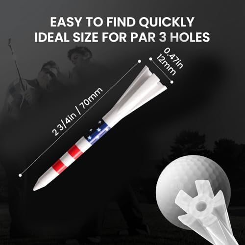 VEASAERS Golf Tees Plastic - Image 2