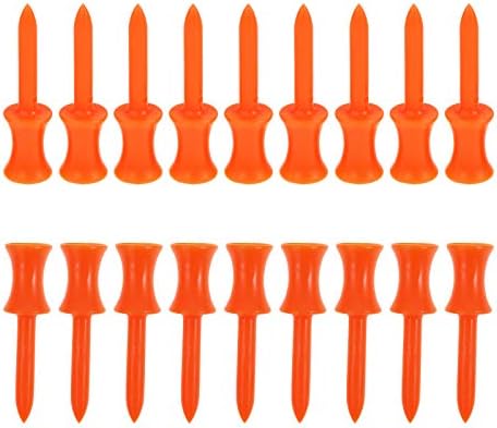 MUXSAM Golf Tees Unbreakable Step Down Plastic Castle Tees, Tee Size-1 1/4"/31mm by MUXSAM