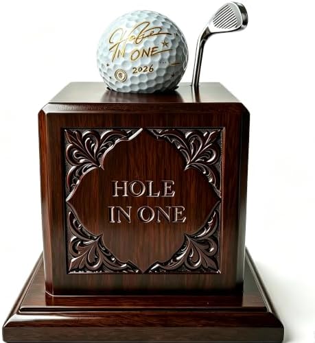 Hole in One Golf Ball Display Case by Unknown