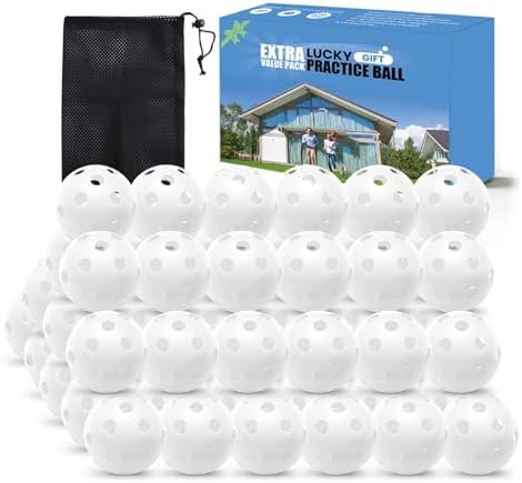 FINGER TEN Practice Golf Balls Limited Flight Training by FINGERTENSport