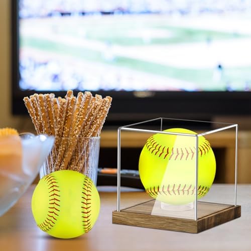 Clear Acrylic Softball Display Case - Image 5