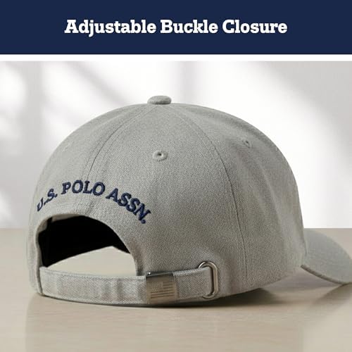 U.S. Polo Assn. Baseball Cap, 100% Cotton Adjustable Dad Hat - Image 4
