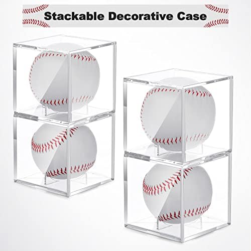 18 Pcs Baseball Display Case, 3.15 Inches - Image 3