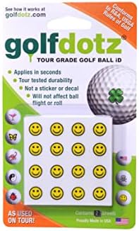 Golfdotz - USGA Rule Conforming Golf Ball Markers, Golf Ball Stickers - Image 2