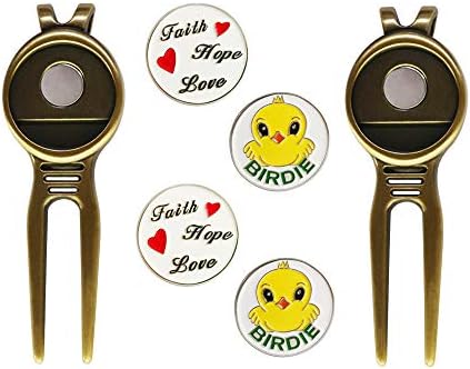 Golf Divot Repair Tool with Ball Marker, A Unique and Multi-Functional Golf by GOLTERS