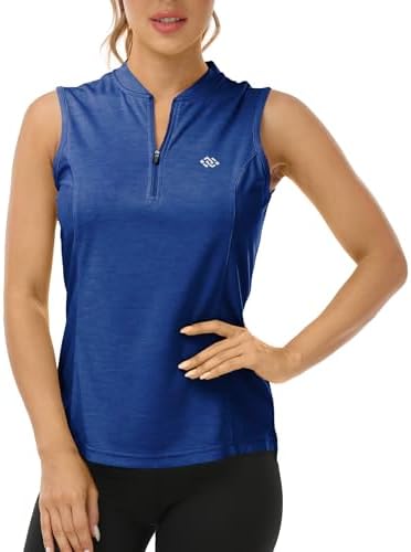 Women's Sleeveless Tennis Shirt Golf Shirts - Image 2