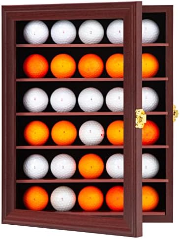 KCRasan 30 Golf Ball Display Case Lockable by KCRasan