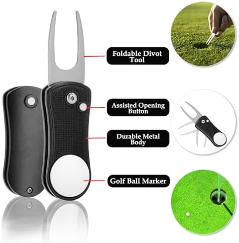 Golf Essentials Kit | Must-Have Accessories – Water Brush, Club Brush, Ball - Image 4