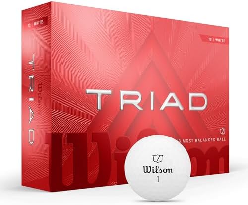 WILSON 2025 Triad Golf Balls by Unknown
