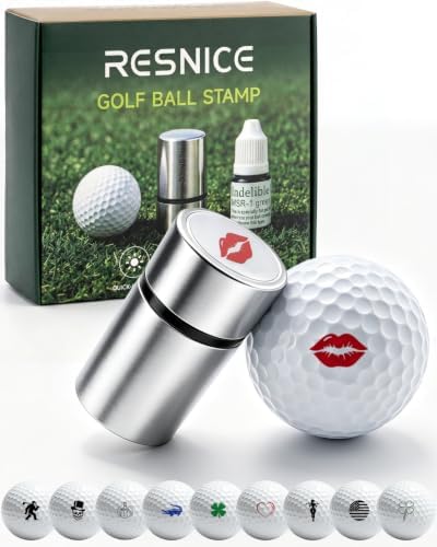 Golf Ball Stamp Personalized by RESNICE