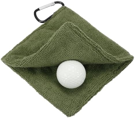 Small Microfiber Golf Towel, Pocket Golf Ball Towel by YELARXI