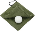 Small Microfiber Golf Towel, Pocket Golf Ball Towel by YELARXI