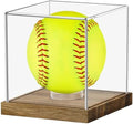 Clear Acrylic Softball Display Case by Hxezoc