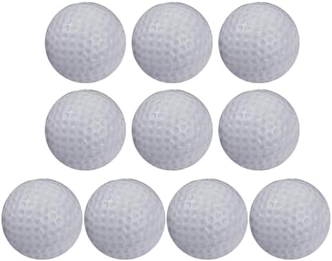 10 Pack Golf Practice Ball Elastic Foams Soft Golfs Training Exercise by Unknown