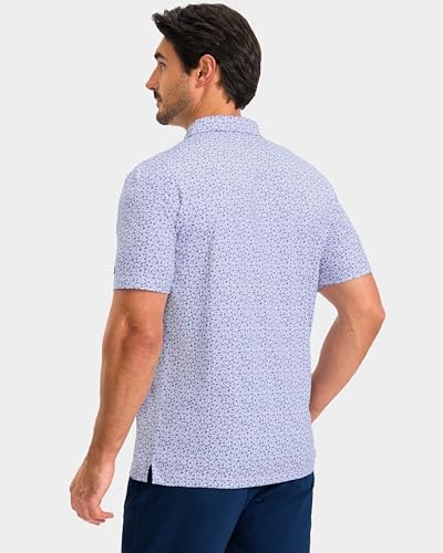 Obla Men's Golf Shirt Short Sleeve Dry Fit Collared Polo Shirts - Image 3
