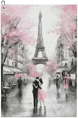 Paris Golf Towel Microfiber by Unknown