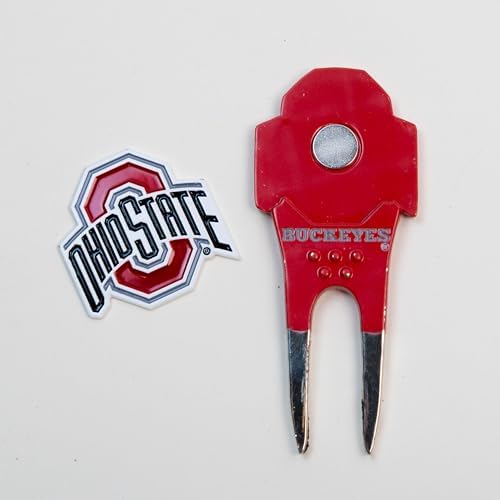 Team Golf NCAA Ohio St Shaped Divot Tool - Image 3