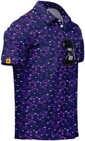 ZITY Mens Golf Polo Shirts Short Sleeve UPF 50+ Moisture Wicking Tshirt by ZITY