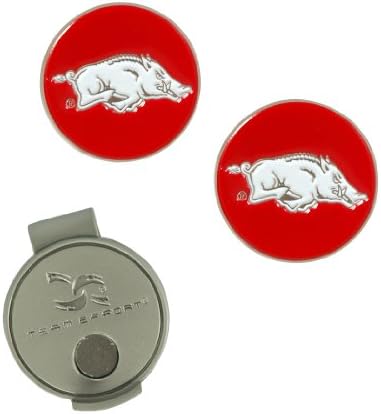 Team Effort Collegiate Hat Clip & 2 Ball Markers by TeamEffort