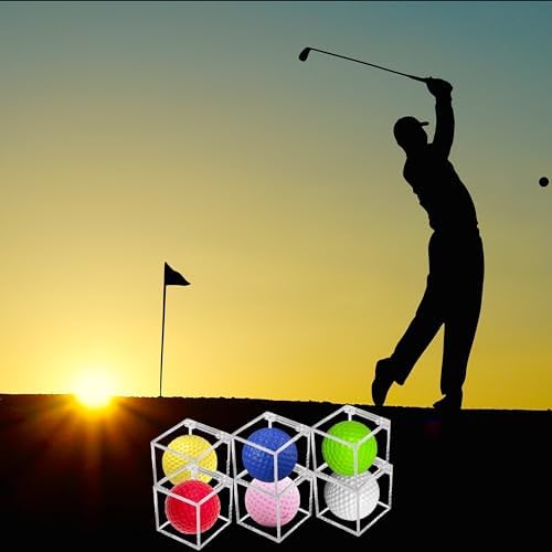 4 PCS Golf Ball Display Case, UV Protected Golf Ball Display Cube, Acrylic Case - Image 5