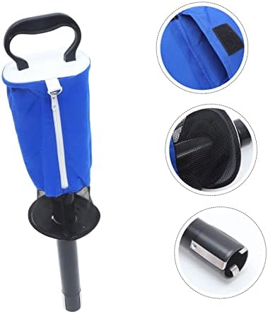 Blue Golf Ball Collector Tube Large Storage Lightweight Detachable - Image 6