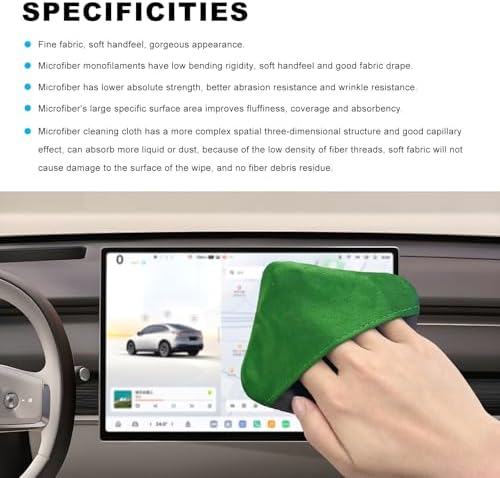 Ohleats 2PCS Car Screen Cleaner, Microfiber Cleaning Pad - Image 3