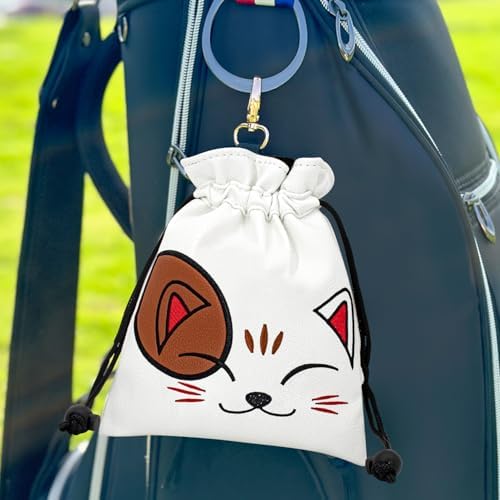 Skull Golf Valuables Pouch Bag - Image 2