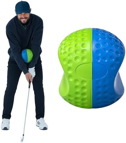 Golf Training Aid Ball, Golf Training Ball Between arms Optimize Impact by melelinks