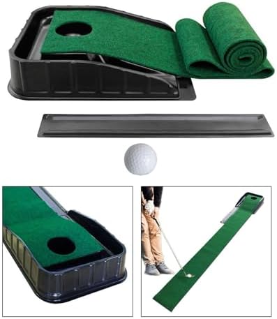 harayaa Golf Putting Mat Indoor Putting Green Training Mat Practice Aid - Image 6