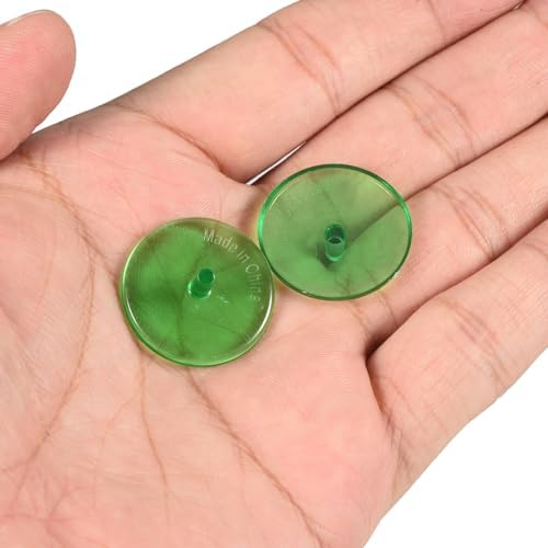 PATIKIL Golf Ball Marker, Pack Round Transparent Flat Position Mark Places - Image 4
