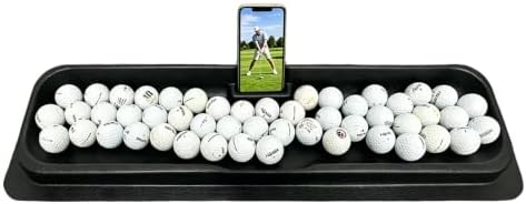 100-Ball Golf Tray with Phone Stand & Drainage Holes - by GCDZFYG